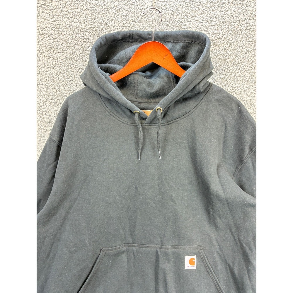 Carhartt Hoodie Mens 3XL Black Midweight K288 Original Fit Pullover Workwear NWT - Picture 2 of 12